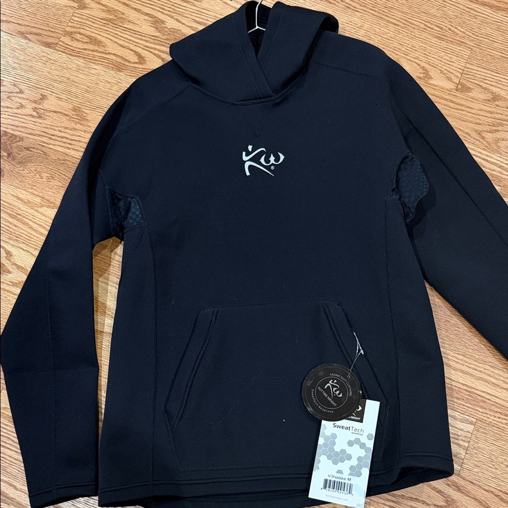 Kutting Weight Sauna Hoodie and Legging - Black - M - Womens